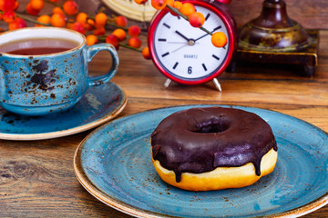 Delicious Sweet Chocolate Donut