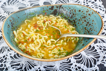 Chicken Soup with Noodles