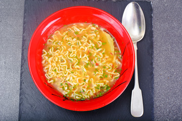 Chicken Soup with Noodles