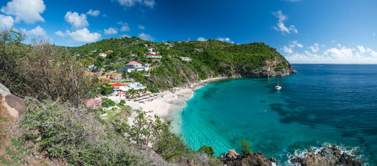 Obraz premium Saint Barth island, Caribbean sea