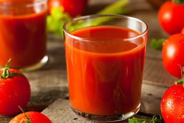 Raw Organic Tomato Juice