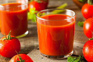 Raw Organic Tomato Juice