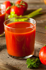 Raw Organic Tomato Juice