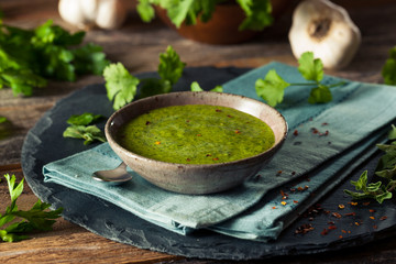 Raw Organic Green Chimichurri Sauce
