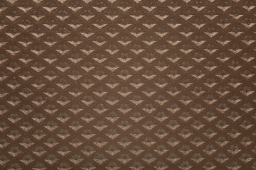 Fototapeta premium Brown Synthetic Fabric Swatch