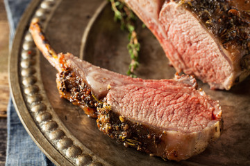 Homemade Herb Roast Lamb