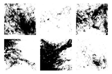 grunge texture overlay backgrounds, vector illustration