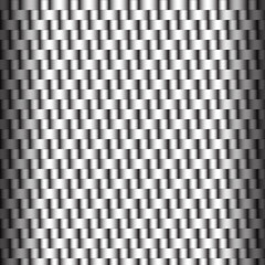Weave metallic Seamless pattern. Vector Illustration.