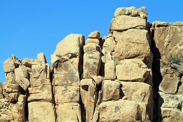 Rock Formations at Joshua Tree National Park