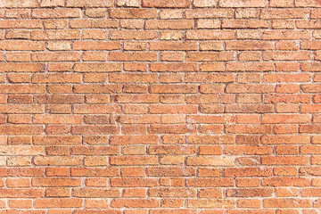 Red brick wall background texture
