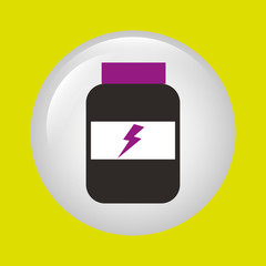 gym sport icon design 