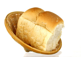 loaf of bread in basket
