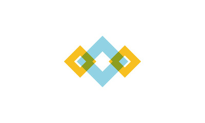 Fototapeta na wymiar Geometric Logo Template