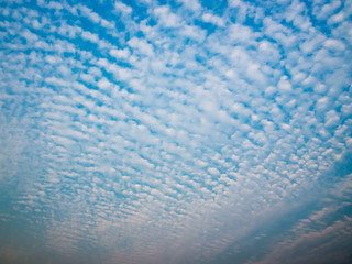 Sunset sky and cloud