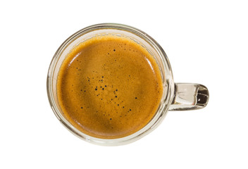 shot of espresso coffee