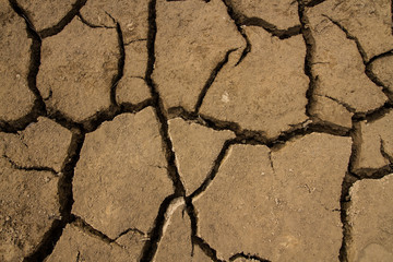 Dry earth ground