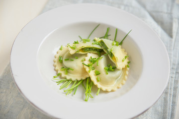 Spinat Ravioli