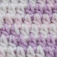 Sewing of Knitting wool for pattern