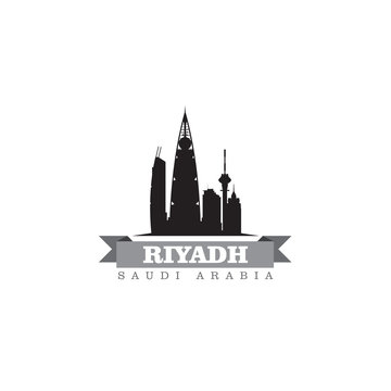 Riyadh Saudi Arabia city symbol vector illustration