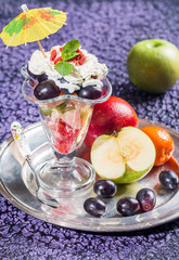 Sweet healthy fruit salad