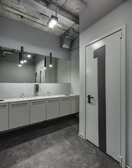 Restroom in a coworking