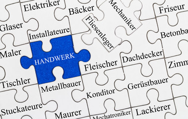 Handwerk Berufe