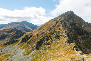 View of Tatra Mountains in Slovakia