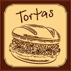 Tortas vector