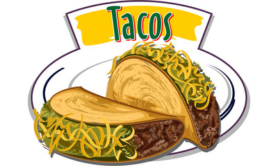Tacos vector