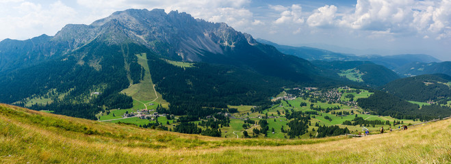Fototapeta na wymiar Roda de Vael in the Dolomites