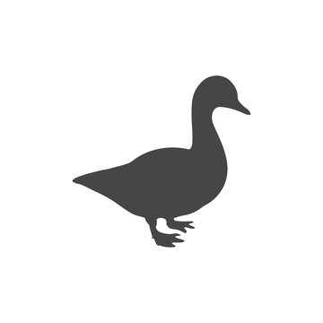 Duck silhouette icon