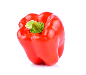 bell  pepper onthe  white  ground