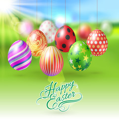 Happy Easter Greeting Card