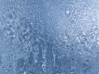 ice on glass texture