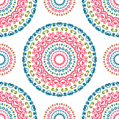 Vintage universal different seamless eastern patterns (tiling).