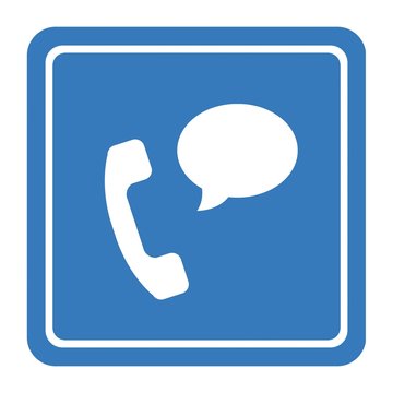 Appel t&eacute;l&eacute;phonique dans un panneau