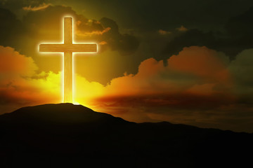 Glowing Cross