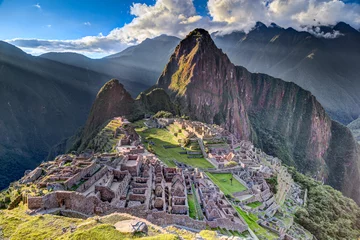 Peel and stick wall murals Machu Picchu Machu Picchu sacred lost city of Incas in Peru