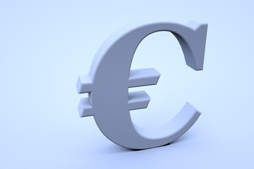 Euro Sign in Motion