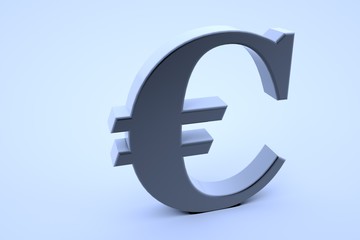 Euro Sign in Motion