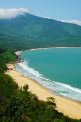 landscape, beach, Vietnam, seaside, eco, green