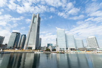 Fototapeta premium Yokohama city in japan