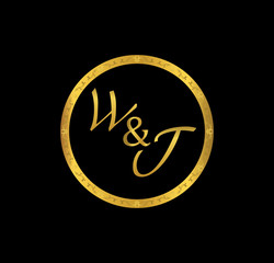 WT initial wedding in golden ring