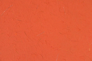 Wrinkled Orange paper texture for background
