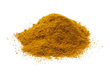 Heap of turmeric powder