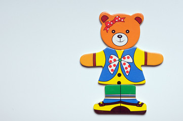 Нарядный мишка