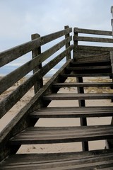 watchtower in the dunes of Le Touquet
