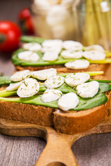 sandwich with cheese