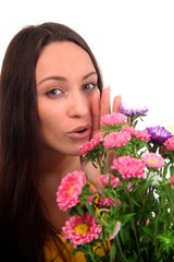 Etwas durch die Blume sagen