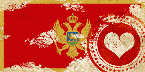 Montenegro flag